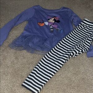 Jumping Beans Purple and Black Kids Matching Set